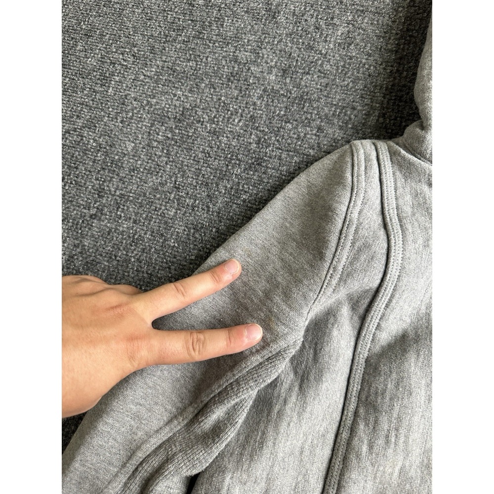 Womens Lululemon High Neck Collared Coat Jacket Gray, Size 4 - Picture 11 of 14